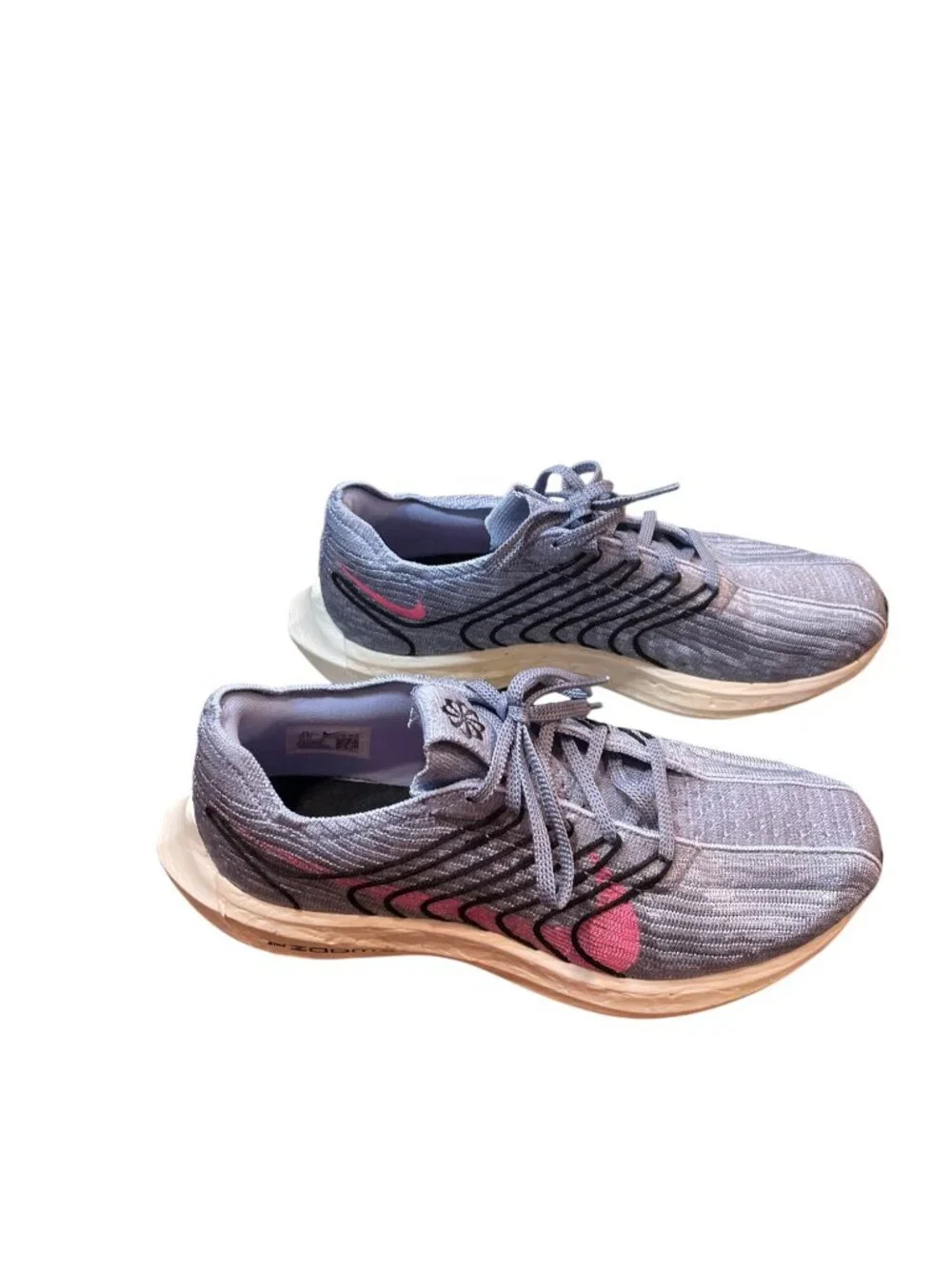 Nike PegasusTurbo mens blue pink low top running sneakers sz 9.5 SKU 10-484